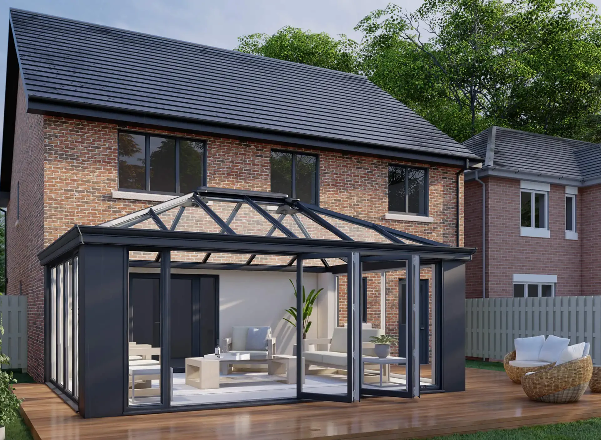 glass roof
